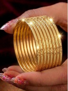Gold Plated Bangles